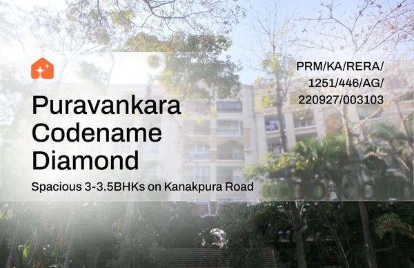 Puravankara Codename Diamond: Premium Spacious 3,3.5BHKs | Propsoch