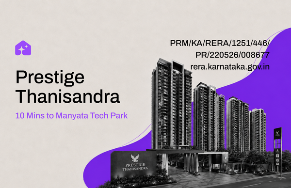 Prestige Thanisandra: Well-Connected Project on Thanisandra Road