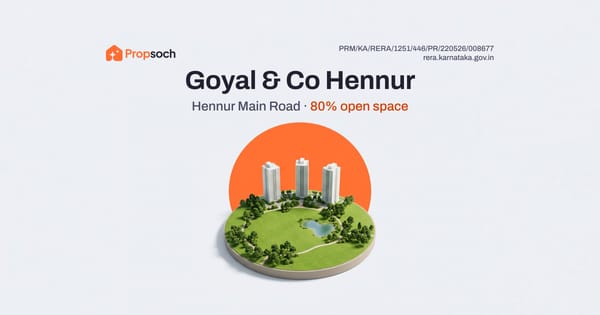 Goyal & Co Hennur: A Zen-Inspired Residential Project in North Bengaluru